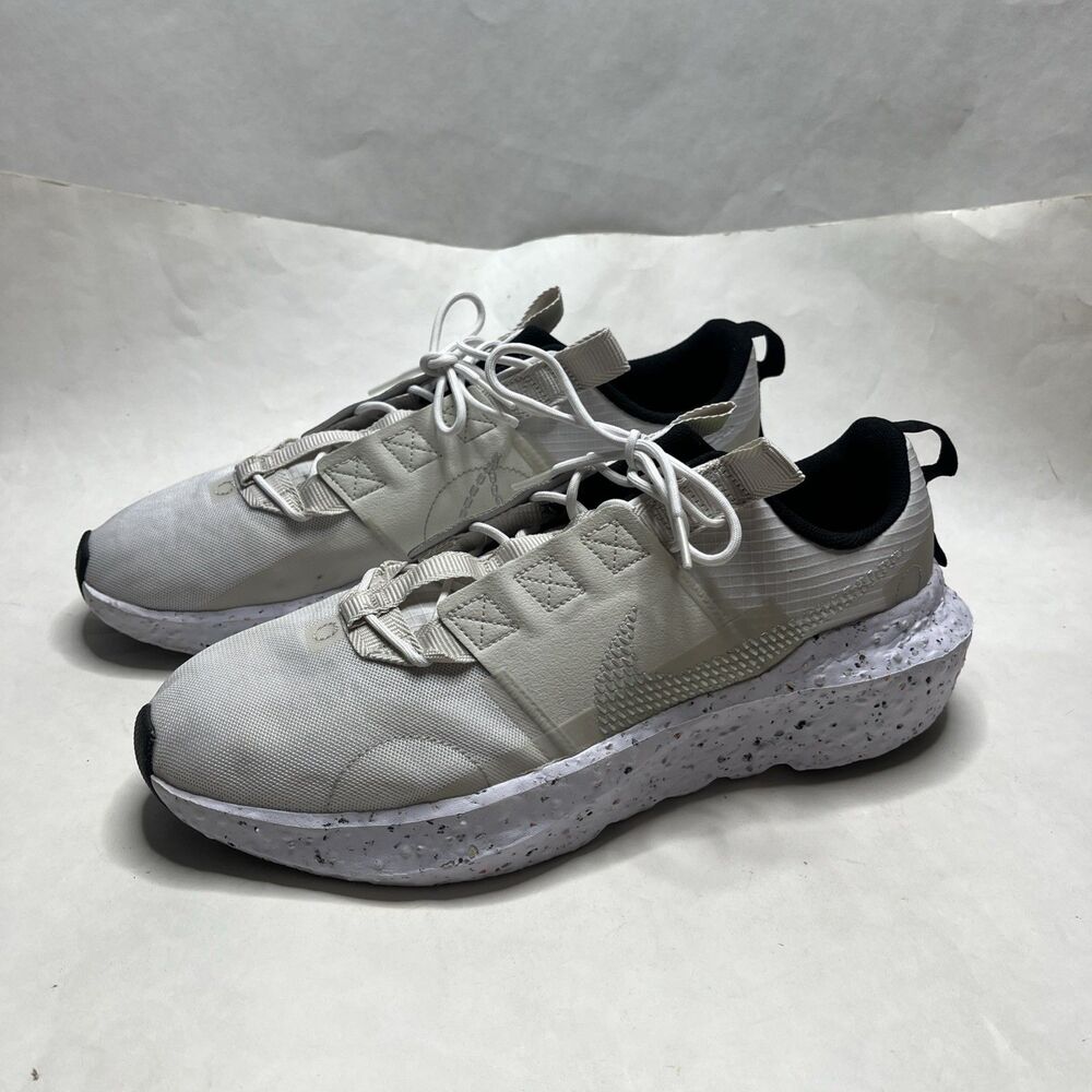 Nike Men's Athletic Shoes White Black Speckled Midsole